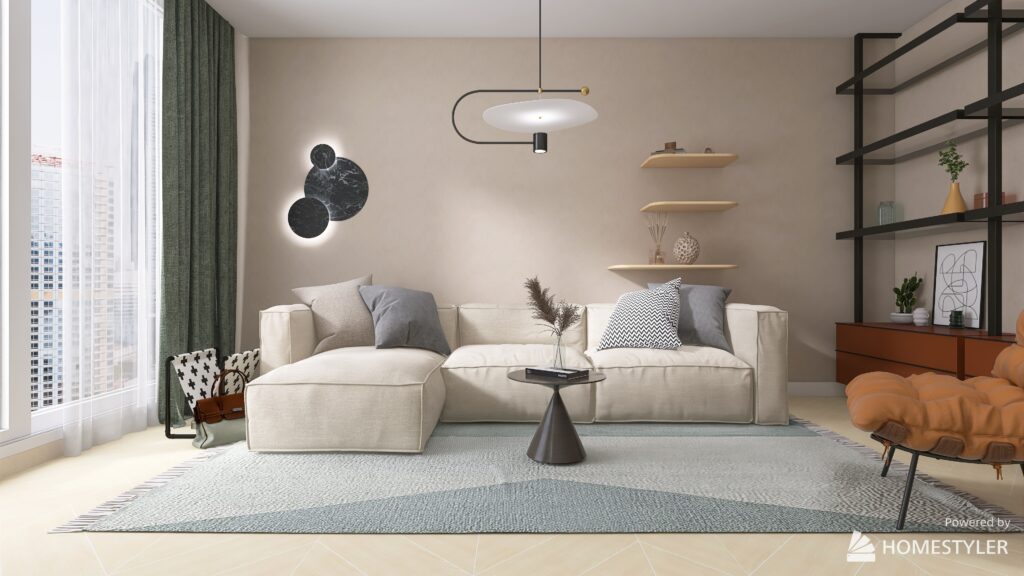 Smart home makeover idea with furniture and elegant decor